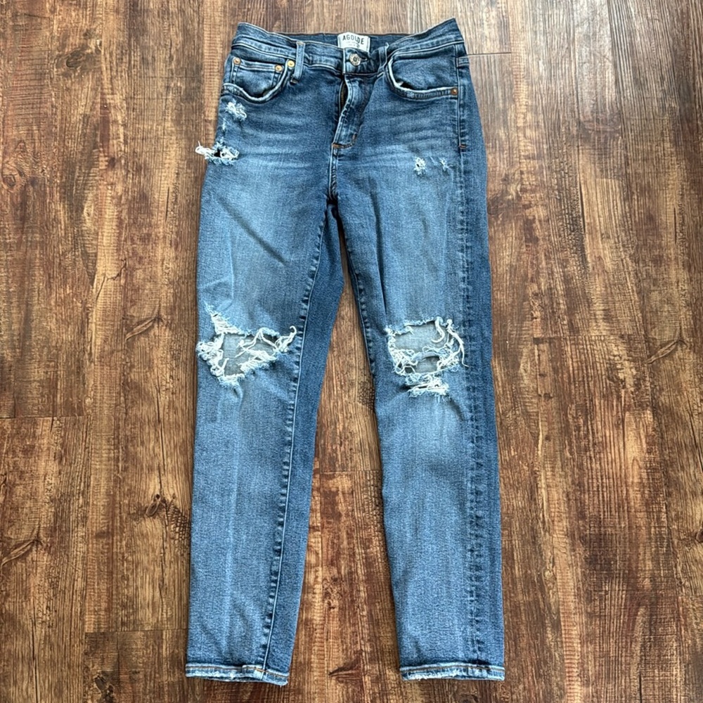 Agolde jeans sz 28 with stretch